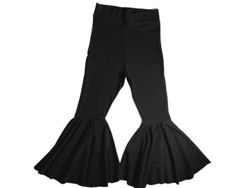 Blackbird Flare Pants|Kids Bell Bottoms|Newborn Flare Pants|Bell Bottoms|Hippie Flare Pants|Wide Leg Pants| Baby Bell Bottoms|Boho