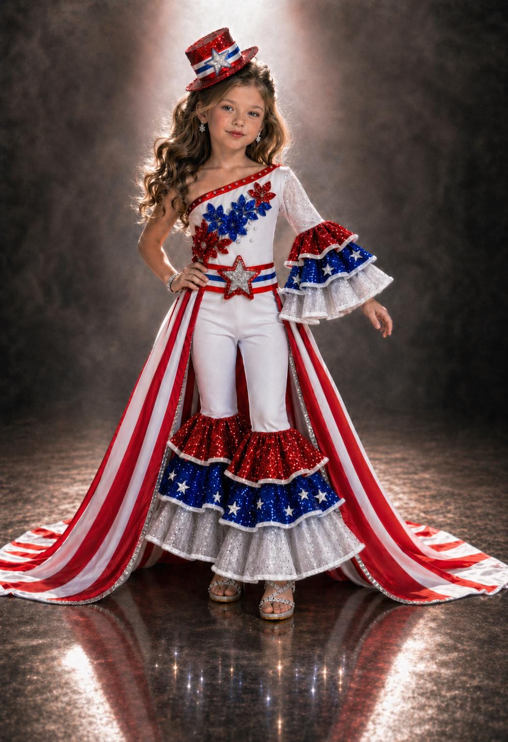 Red White Blue Pageant Dress - Etsy Red White Blue Pageant Dress - Etsy