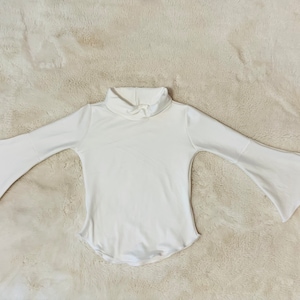 Bell Sleeve Top|Long Sleeve Shirt|Kids Bell Sleeve Top|Flare Sleeve Top|Boho Shirt|Mock Neck Top|Wholesome Goods Co|Boho Clothing