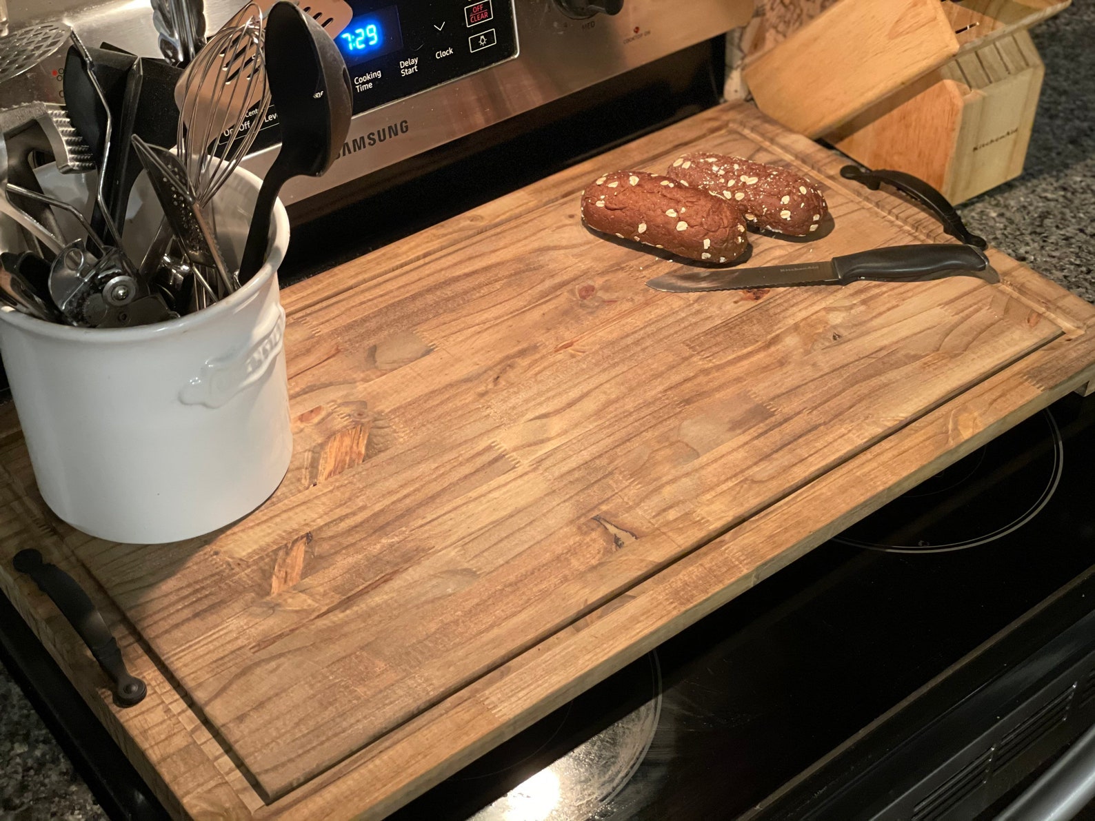 Rustic Noodle Board Etsy