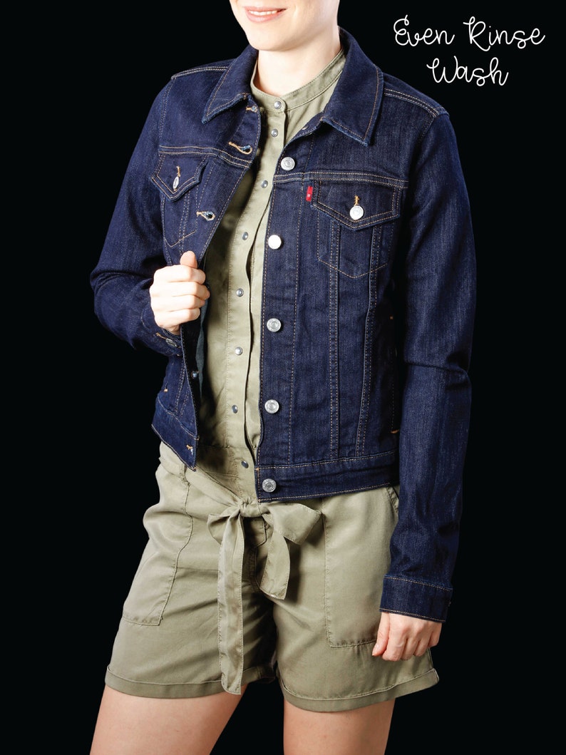 custom levi jean jacket