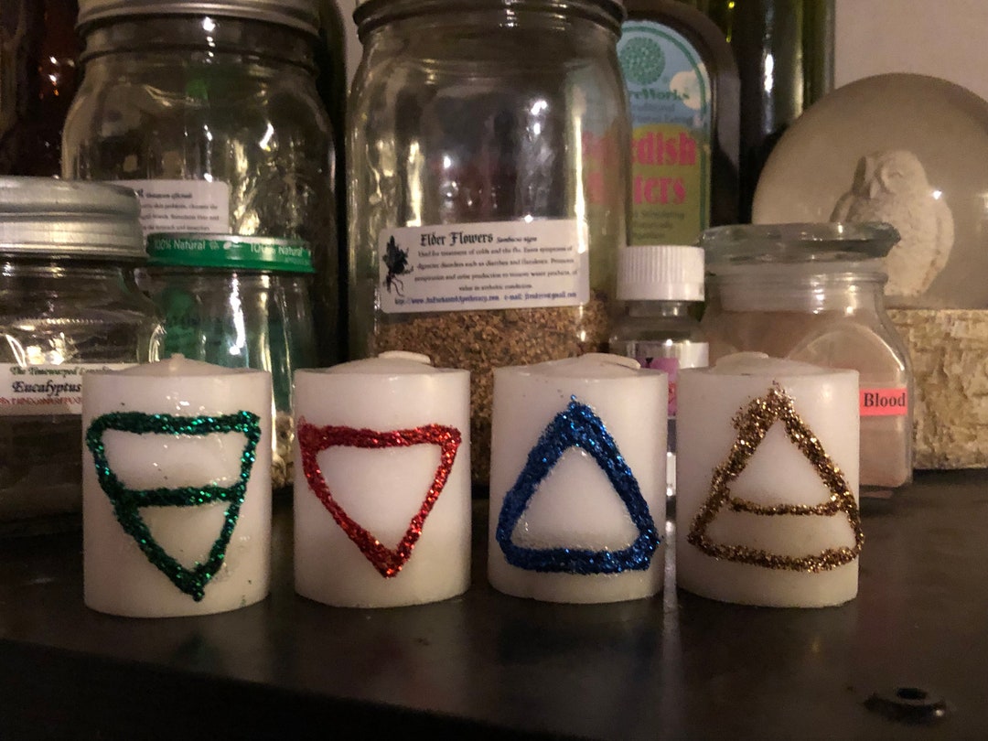 Elemental Candle Set - Etsy