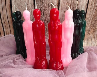 Male and Female Image Candles