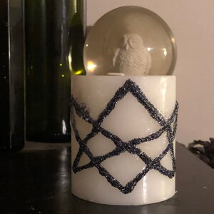 Unicursal Hexagram Candle