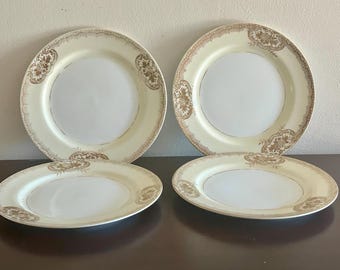 Vintage Noritak salladstallrik 4-delat set