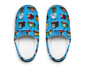 Pantoufles d'intérieur Thomas & Friends Trains vintage pour hommes