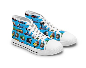 Baskets montantes Thomas le train - Imprimé personnage de dessin animé