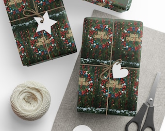 MAGA Christmas Wrapping Paper: Political Humor Gag Gift