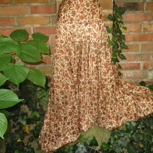 Pants silk harem pants pump pants hippie ethnic Goa yoga pants Nepal silk pants light colorful brown beige festival summer pants 24
