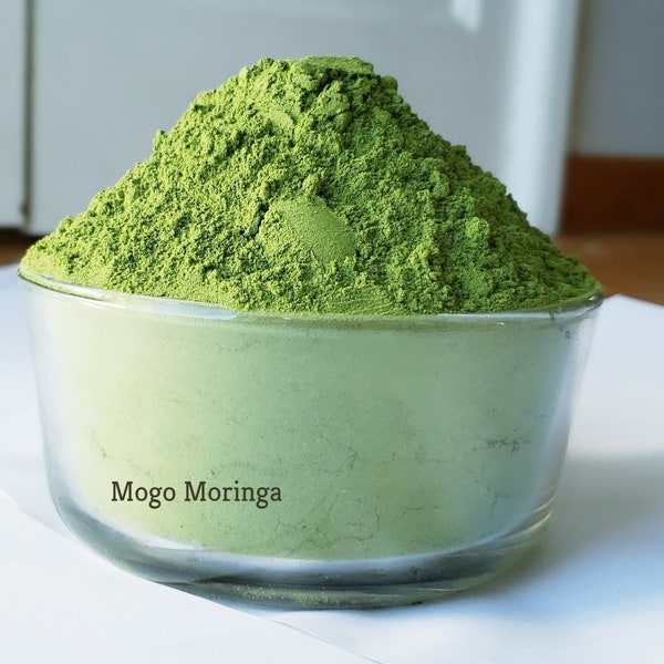 Fresh Organic Moringa Powder| Antioxidant Rich,Vegan,Most Potent Superfood. Best Selling