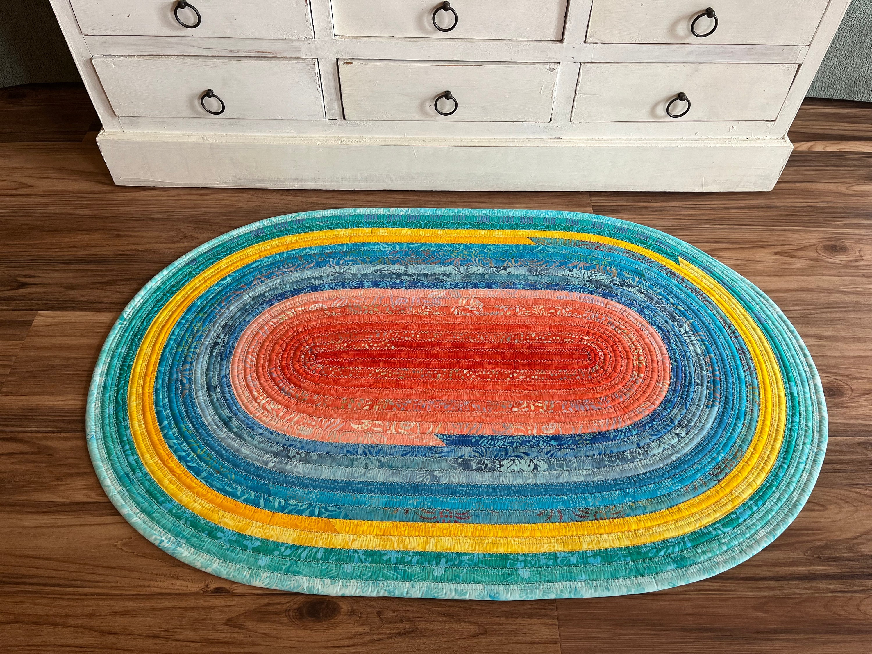 Handmade Jelly Roll Rug - Etsy