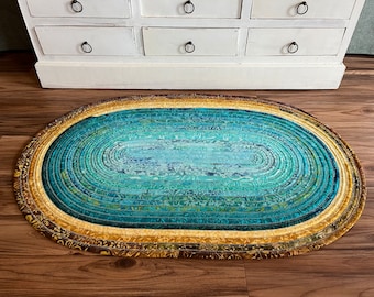 Handmade Jelly Roll Rug