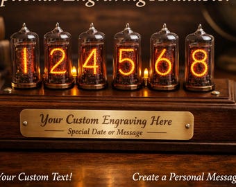 Nixie Clock Repair Service – Tube Clock Restoration & Diagnostics | Vintage Nixie Tube Clock Fix