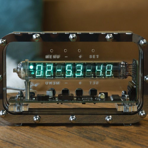 100 Assembled Ice Tube Clock IV18 Vfd Nixie Clock Etsy