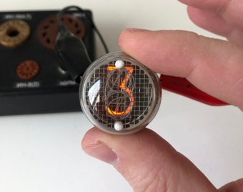 6 x IN-4 Nixie Tube for Clock - Vintage Display, Retro Electronics, 4-Digit Numeric Timer, DIY Clock Kit, Home Decor & Gift Idea