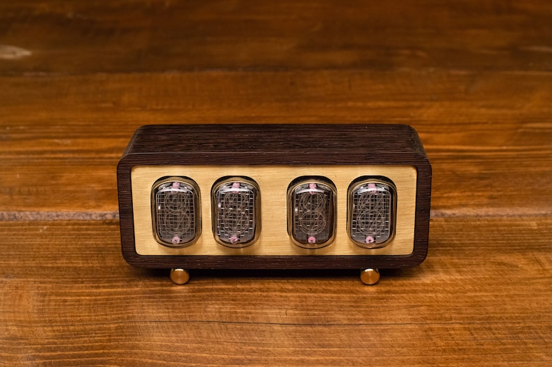 Nixie-Tube-Clock-IN-12-Vintage-Retro-Table-Clock-Looks-Perfect image 5