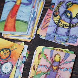 Unique Metaphorical Associative Cards,Therapy Cards,  Contemplation Cards, Counseling Cards, Psychology Tool, Therapy Tool, Self Care