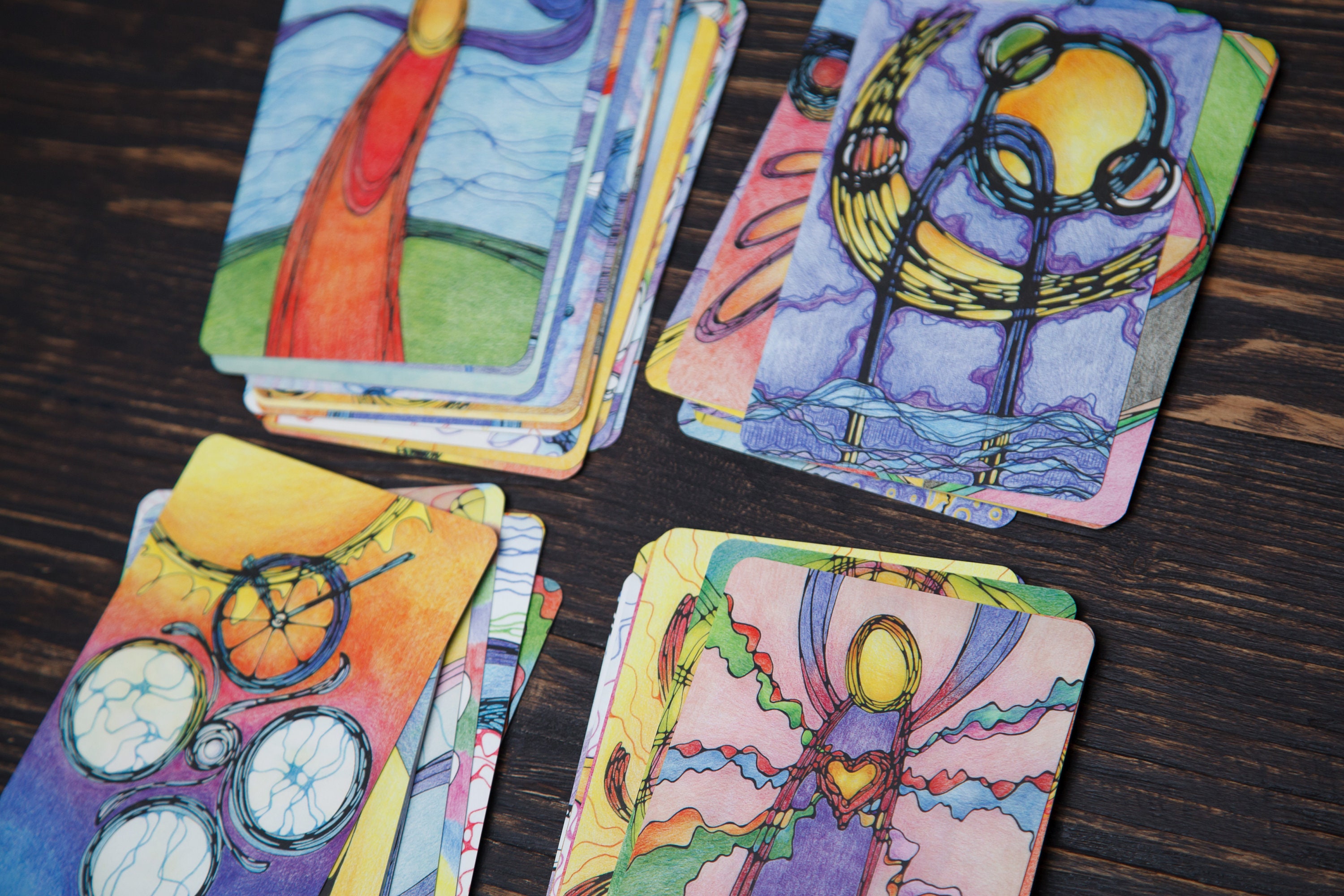 Unique Metaphorical Associative Cards,Therapy Cards,  Contemplation Cards, Counseling Cards, Psychology Tool, Therapy Tool, Self Care