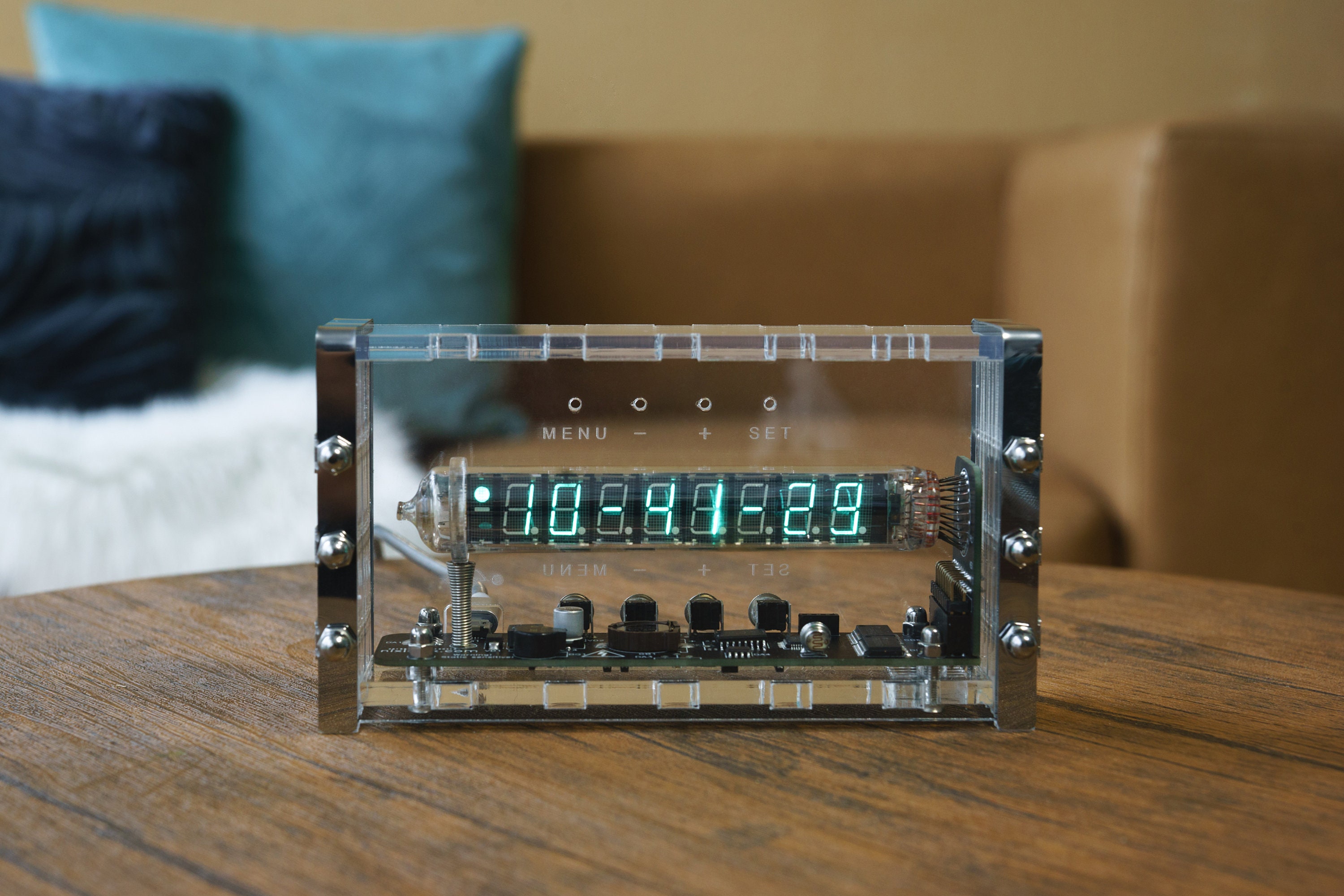 Nixie Tube Clock with New and Easy Replaceable IN-14 Nepal | Ubuy