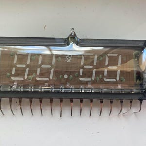 ILC4-5/7 VFD Indicator 7-Segment Display Alarm | rare Nixie Tube NEW NOS Electronics