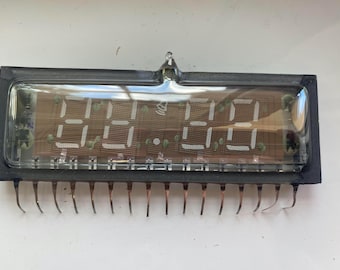 ILC4-5/7 VFD Indicator 7-Segment Display Alarm | rare Nixie Tube NEW NOS Electronics