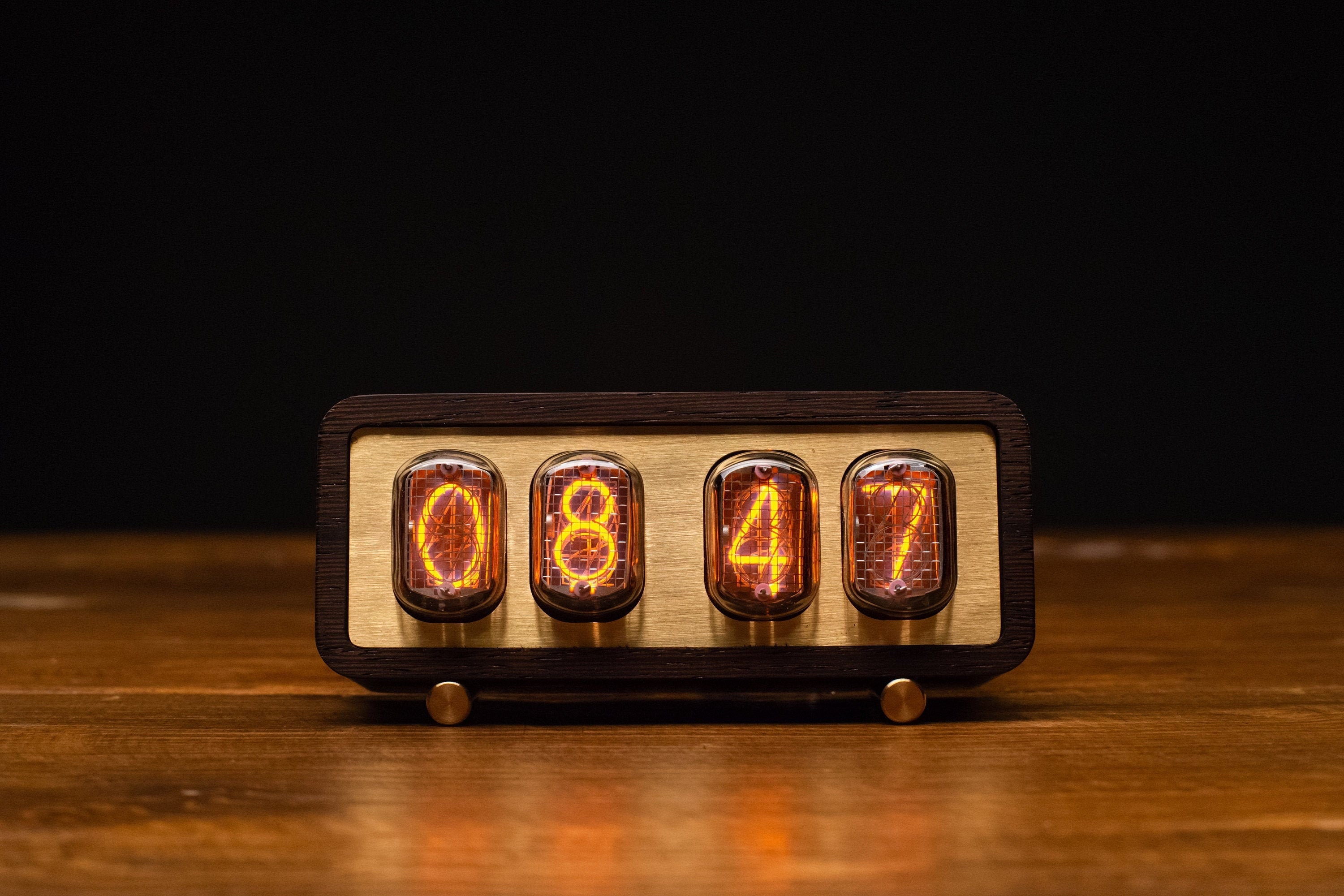 Home Décor Vintage Nixie Clock with Nixie Tubes IN12 Home & Living