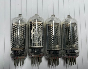 Lot Of 4 IN8 Nixie Tubes for clock New, Nos, Tested