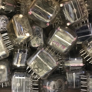 IN-12A IN-12B Nixie Tubes % vintage Ussr Indicators for DIY Clocks, Retro Display, Electronic Projects, clock kit components