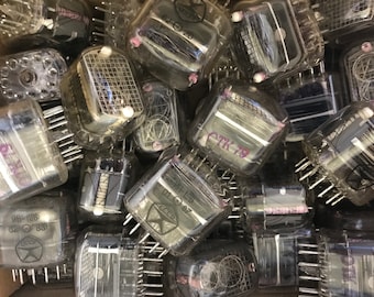 IN-12A IN-12B Nixie Tubes % vintage Ussr Indicators for DIY Clocks, Retro Display, Electronic Projects, clock kit components