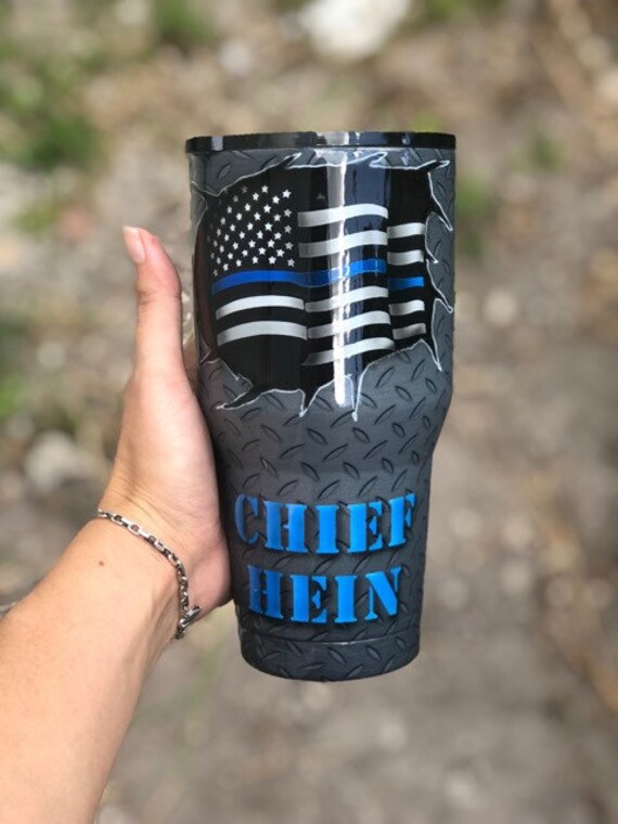 thin blue line yeti