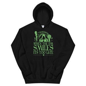 DM Smiles Hoodie, rpg Hooded Sweatshirt, Gift for Geeks, Funny Sweat Shirt, rpg hoodie