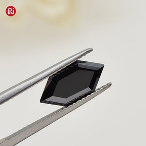 GIGAJEWE Black Moissanite Manual cut Dutch Marquise shape Gemstone Loose Brilliant Stone  By Excellent Cut For Jewelry Making