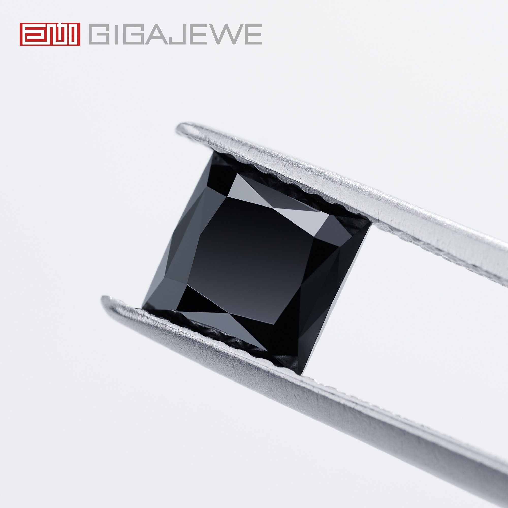 Diamants Noirs Naturels Bruts - 2 Pièces Baguette 6x3 Mm - Poids Total ~0,80 Ct - Qualité Industrielle - Sans Conflit