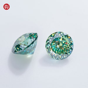 GIGAJEWE Cyan Farbe Portugieser Cut Moissanite Stein Lose Edelstein Pass Diamant Test mit ausgezeichneten Schnitt
