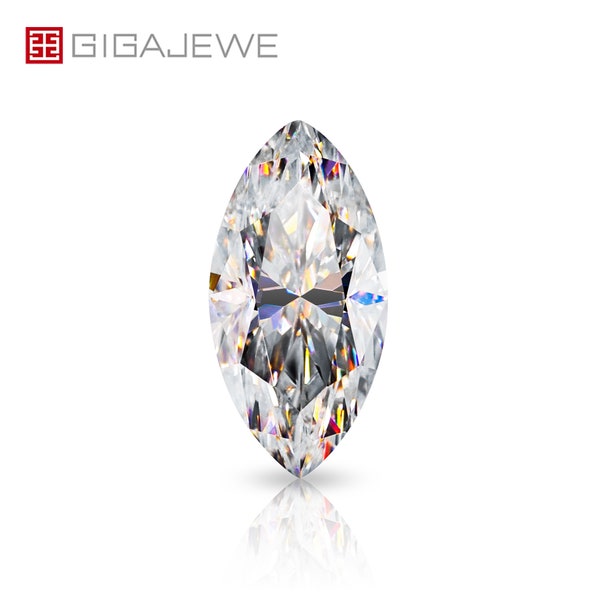 White D color FL Clarity Moissanite Manual cut Marquise shape  Brilliant Stone Whith Certificate By Excellent Cut For Jewelry Making