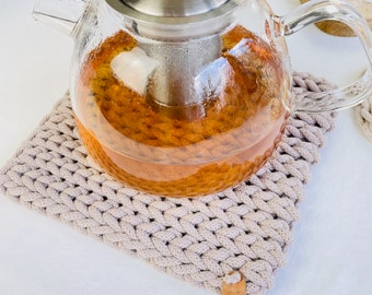 crochet pattern for coaster placement