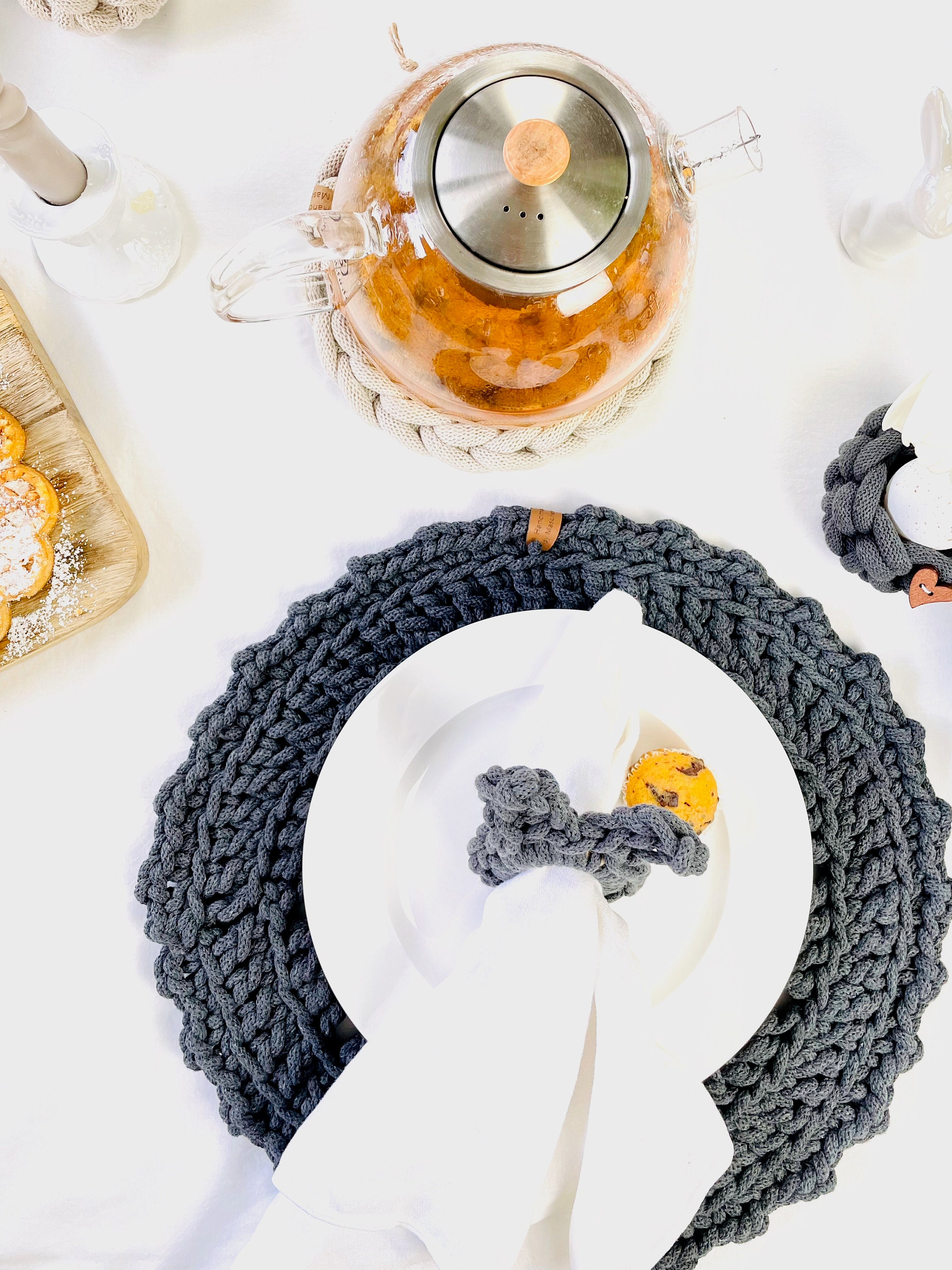 MAHINA - High-quality crochet lids for your DIY project - discover