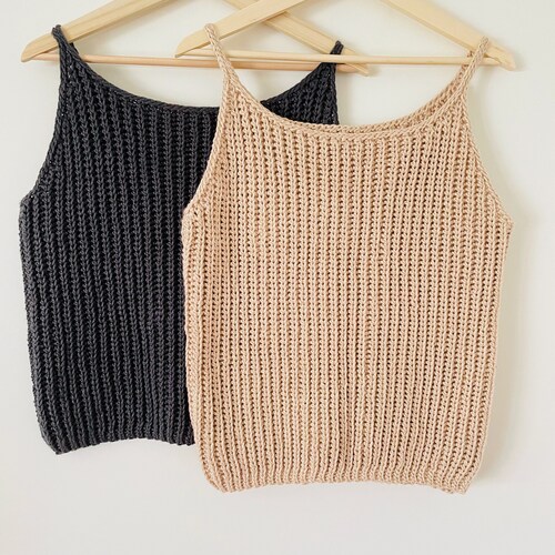 Instructions for crochet top for women - Crochet instructions for ELLA top in German crocheted summer top including video instructions for all crochet techniques