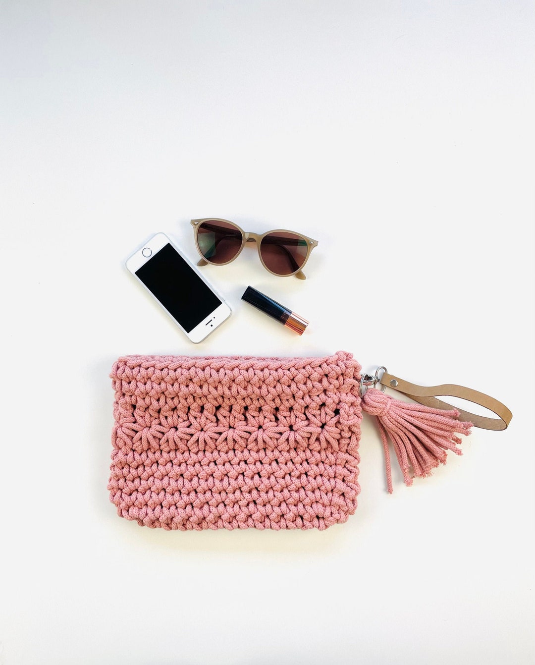 HÄKELANLEITUNG für ClutchTasche deutsche Anleitung für Etsy España