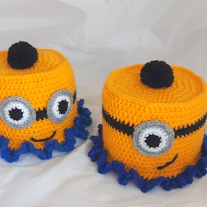 Toilet paper hat toilet decoration toilet roll Minion image 3