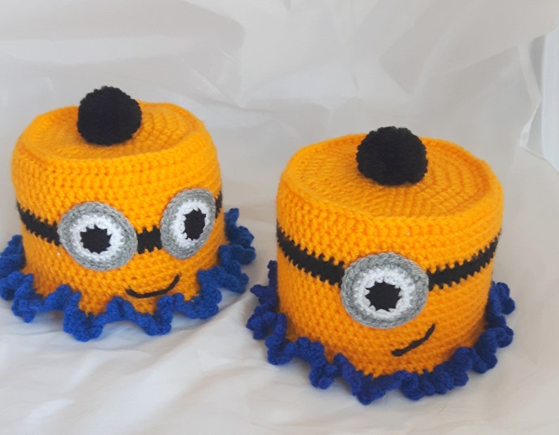 Toilet paper hat toilet decoration toilet roll Minion image 3