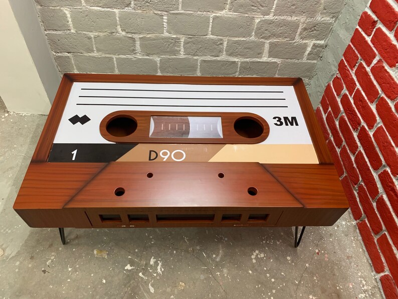 Cassette Table Etsy