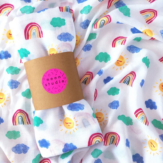 large baby muslins