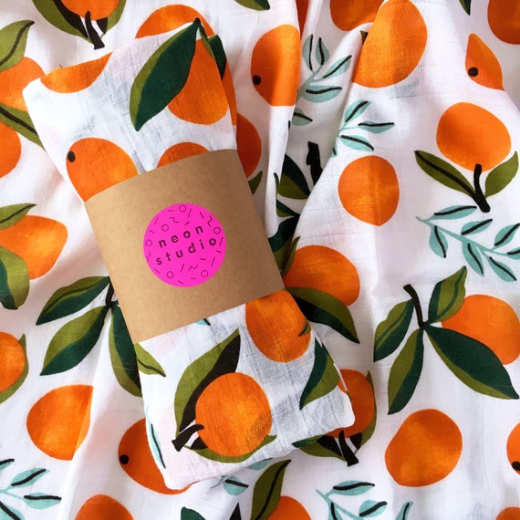 orange swaddle