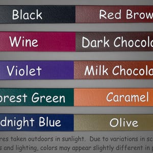 BioThane® Dog Collar with Stainless Steel Buckle image 8