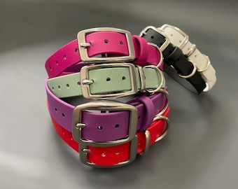 BioThane® Dog Collar with Stainless Steel Buckle