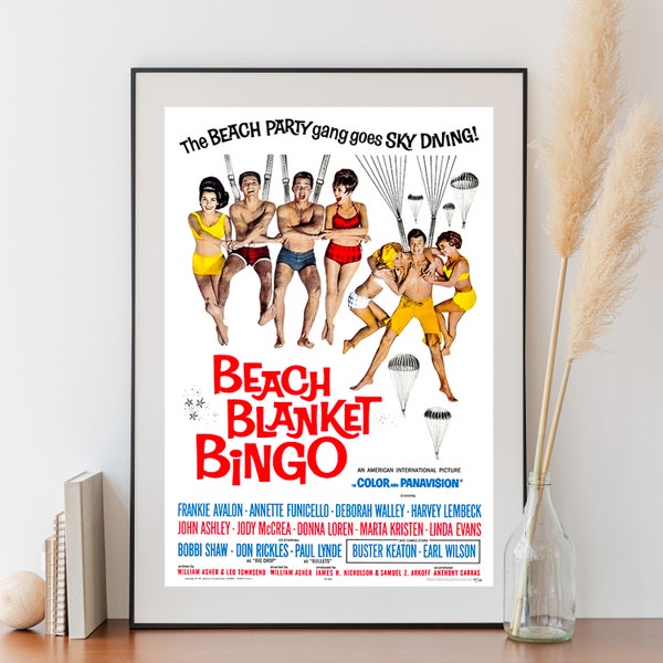 Beach Blanket Bingo Etsy