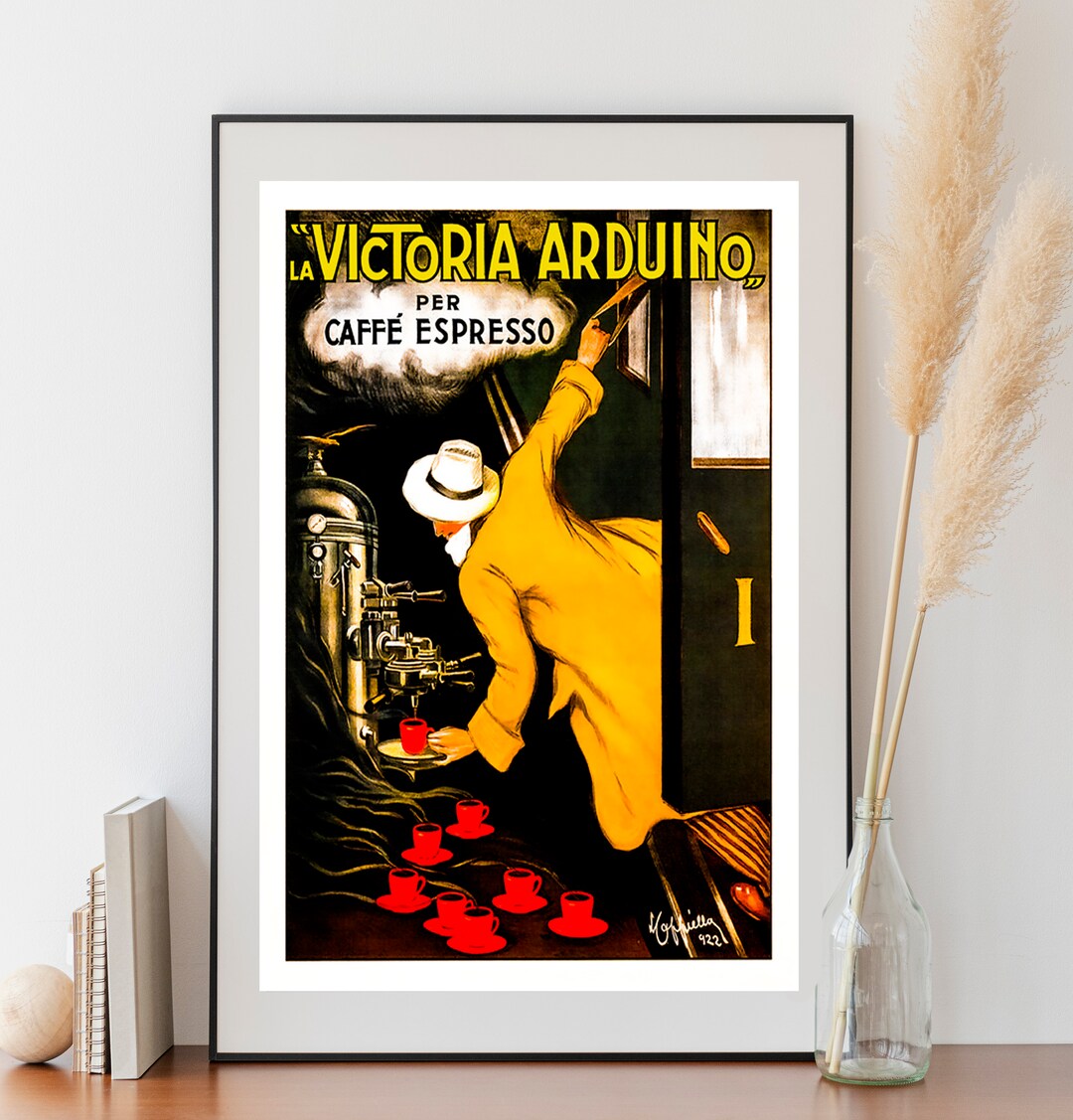 La Victoria Arduino Espresso 1922 by Cappiello Etsy
