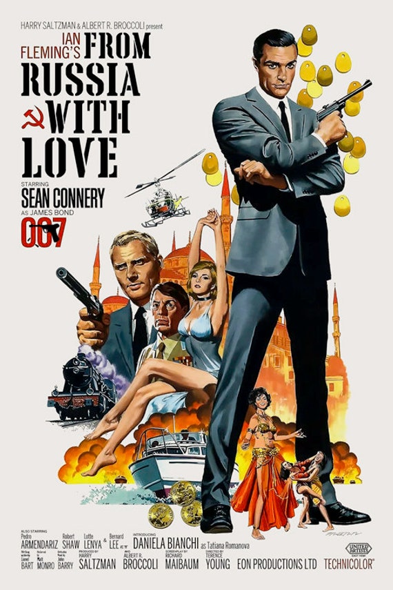 Skyfall James Bond 007 Movie Poster Metal Sign Art Print 8x12