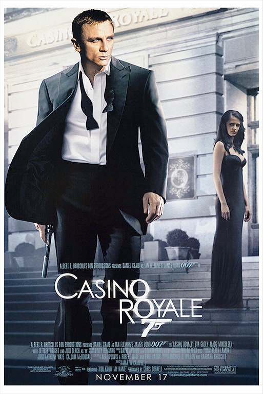James Casino Royale Classic Movie Poster Movie -